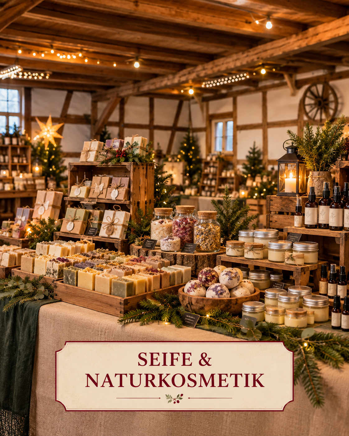 Seife und Naturkosmetik